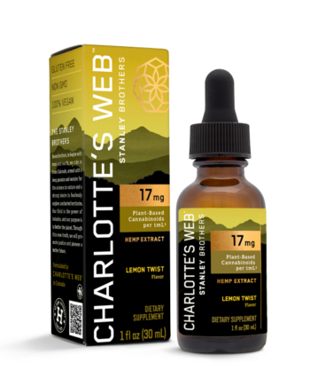 Charlotte&#039;s Web CBD Oil 17mg Lemon Twist 30ml