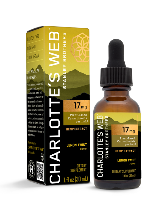 Charlotte&#039;s Web CBD Öl 17mg Zitrone Twist 30ml