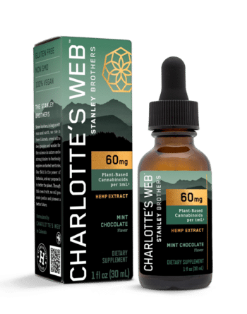 Charlotte's Web CBD Oil 60mg Mint Chocolate 30ml