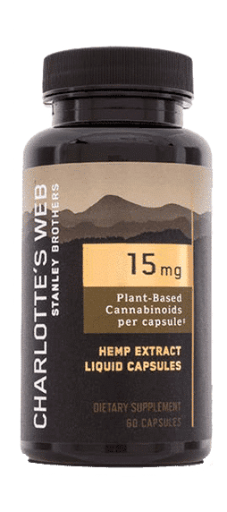 Stanley Brothers 25mg Hemp Extract Liquid Capsules 60 Count bottle only